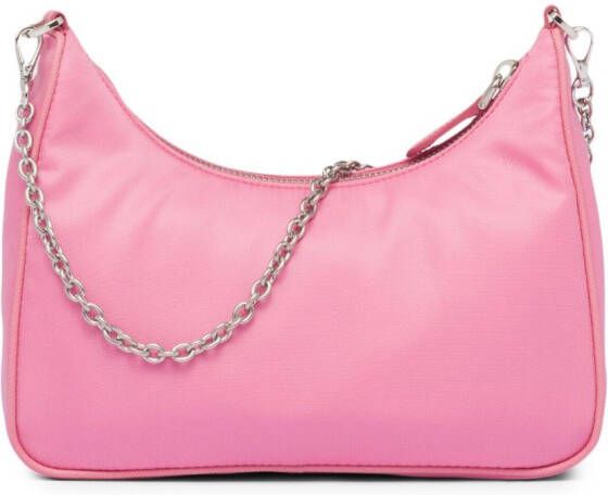 Prada Re-Edition 2005 Re-Nylon schoudertas Roze