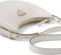 Prada Arqué schoudertas met patch Wit - Thumbnail 3
