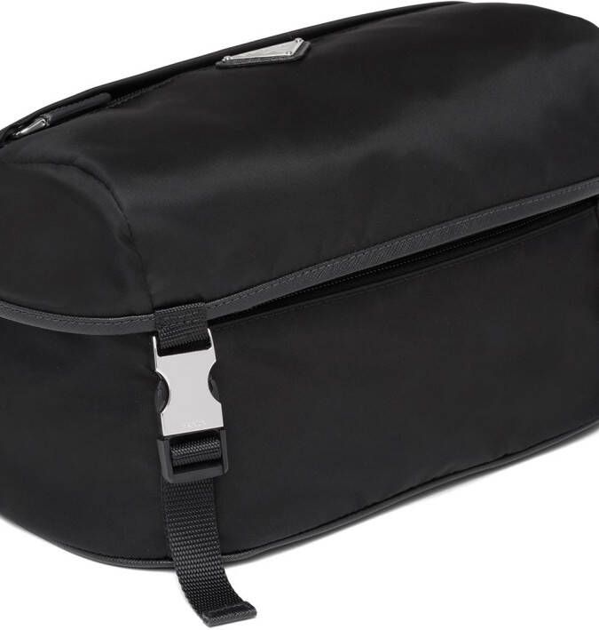 Prada Re-Nylon messengertas Zwart