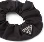 Prada Scrunchie met logo Zwart - Thumbnail 3