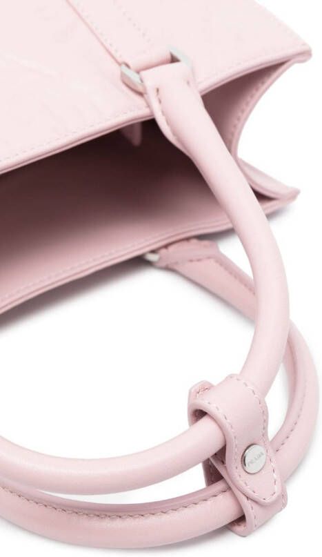 Prada Shopper met gekreukt effect Roze