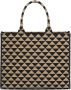 Prada Shopper met jacquard Zwart - Thumbnail 3