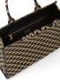 Prada Shopper met jacquard Zwart - Thumbnail 5