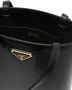 Prada Shopper met logo-plakkaat Zwart - Thumbnail 5