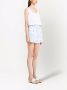 Prada Shorts met geborduurde bloemen Blauw - Thumbnail 3