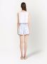 Prada Shorts met geborduurde bloemen Blauw - Thumbnail 4