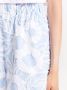 Prada Shorts met geborduurde bloemen Blauw - Thumbnail 5