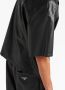 Prada Leren bermuda shorts met logo Zwart - Thumbnail 5