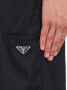 Prada Shorts met logoplakkaat Zwart - Thumbnail 5