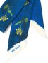 Prada Sjaal met bloemenprint Blauw - Thumbnail 2