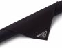 Prada Re-Nylon sjaal met logo-plakkaat Zwart - Thumbnail 2