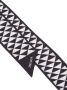 Prada Twill sjaal Zwart - Thumbnail 2