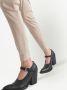 Prada High waist popeline broek Beige - Thumbnail 5