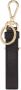 Prada Leren sleutelhanger met logo Zwart - Thumbnail 2