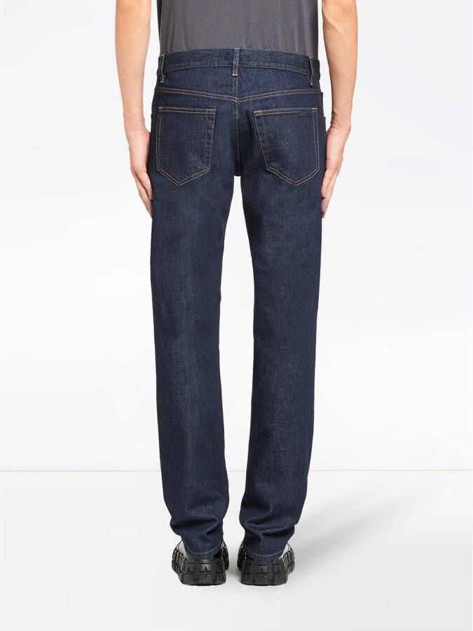 Prada Slim-fit jeans Blauw