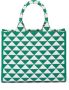 Prada handtas met borduurwerk Groen - Thumbnail 4