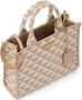 Prada Symbole shopper met jacquard Beige - Thumbnail 4