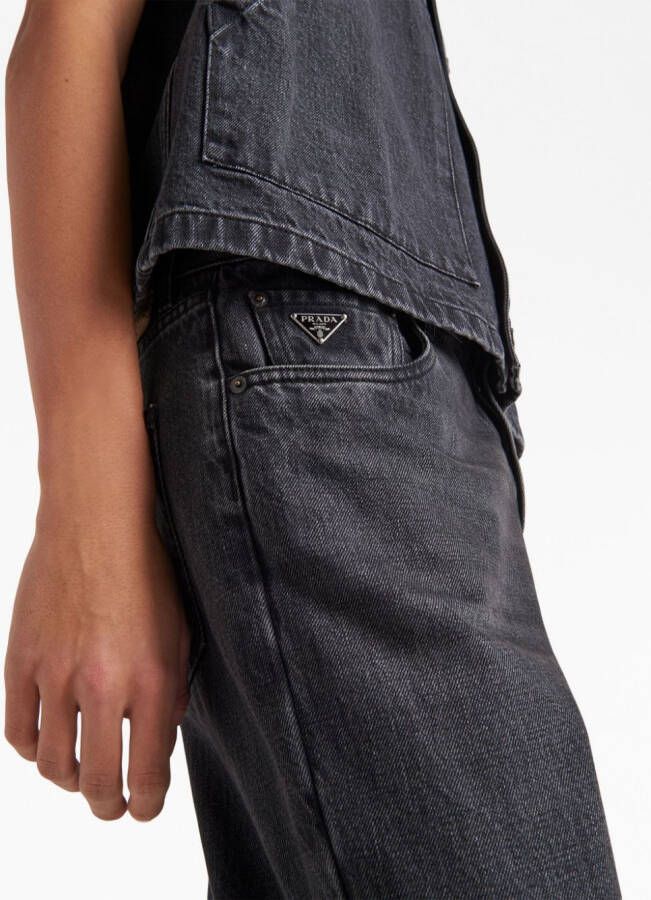 Prada Straight jeans Zwart