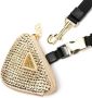 Prada Portemonnee verfraaid met studs Beige - Thumbnail 2