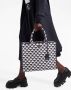 Prada Symbole shopper met borduurwerk Blauw - Thumbnail 3