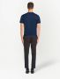 Prada T-shirt met geborduurd logo Blauw - Thumbnail 4