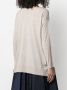 Prada T-shirt met gemêleerd-effect Beige - Thumbnail 4