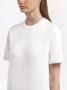 Prada Interlock T-shirt met logo Wit - Thumbnail 4
