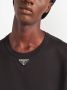 Prada T-shirt met logo Zwart - Thumbnail 4