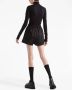 Prada Top met logo en col Zwart - Thumbnail 3