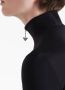 Prada Top met logo en col Zwart - Thumbnail 5