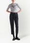 Prada Wollen trui met intarsia logo Grijs - Thumbnail 2
