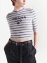 Prada Wollen trui met intarsia logo Grijs - Thumbnail 4