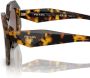 Prada Eyewear Zonnebril met schildpadschild design Groen - Thumbnail 3