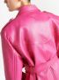Prada Trenchcoat met dubbele rij knopen Roze - Thumbnail 5