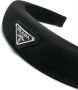 Prada Haarband met logo Zwart - Thumbnail 3