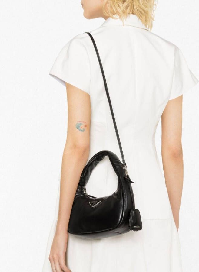 Prada Trunk mini-schoudertas Zwart