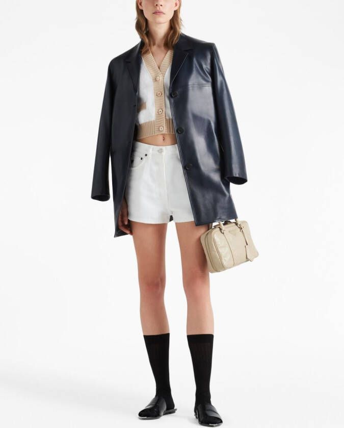 Prada Cropped vest Wit