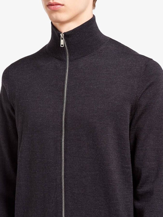 Prada Wollen vest Grijs