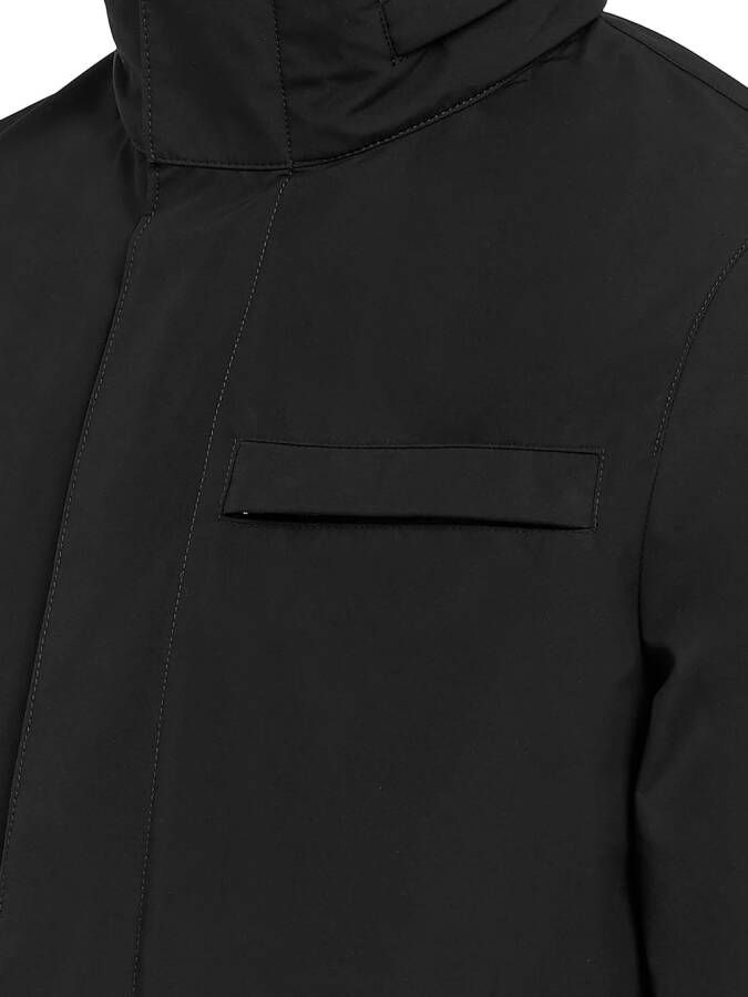 Prada Windjack met rits Zwart