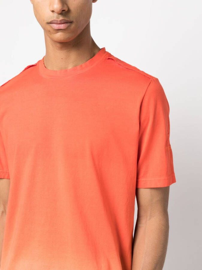 Premiata T-shirt met kleurverloop Oranje