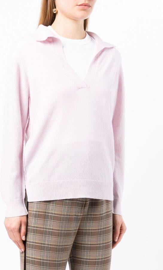 Pringle of Scotland Trui in polostijl Roze