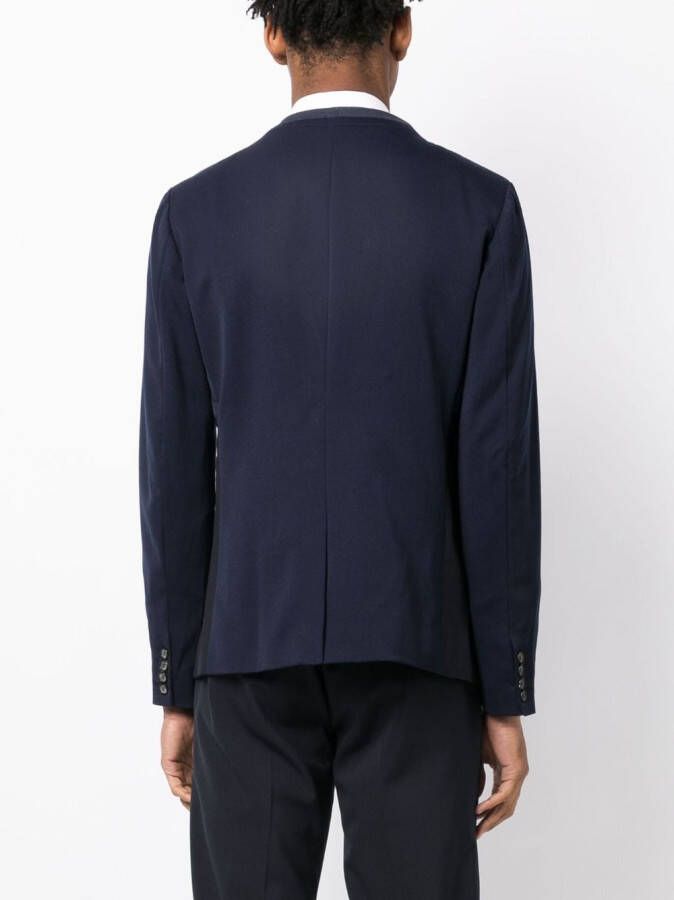 Private Stock Blazer met enkele rij knopen Blauw