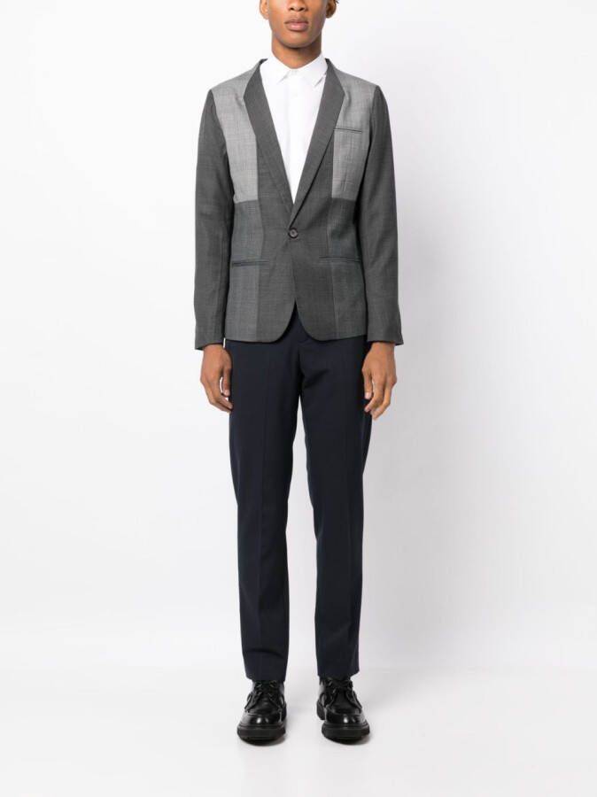 Private Stock Blazer met sjaalrevers Grijs