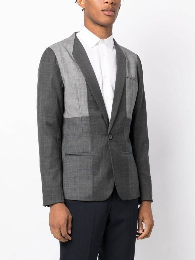 Private Stock Blazer met sjaalrevers Grijs