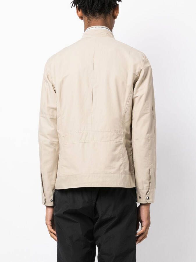 Private Stock Jack met opstaande kraag Bruin