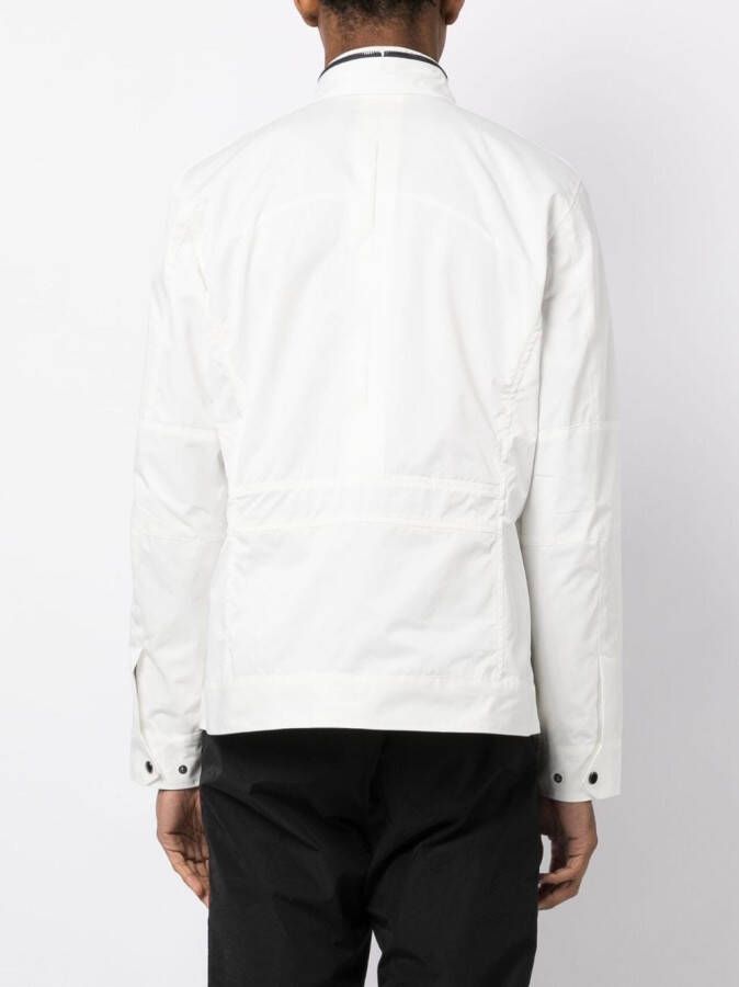 Private Stock Jack met opstaande kraag Wit