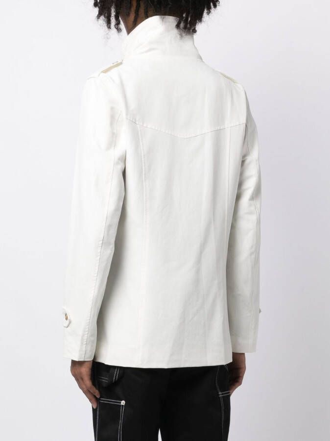 Private Stock Jack met opstaande kraag Wit