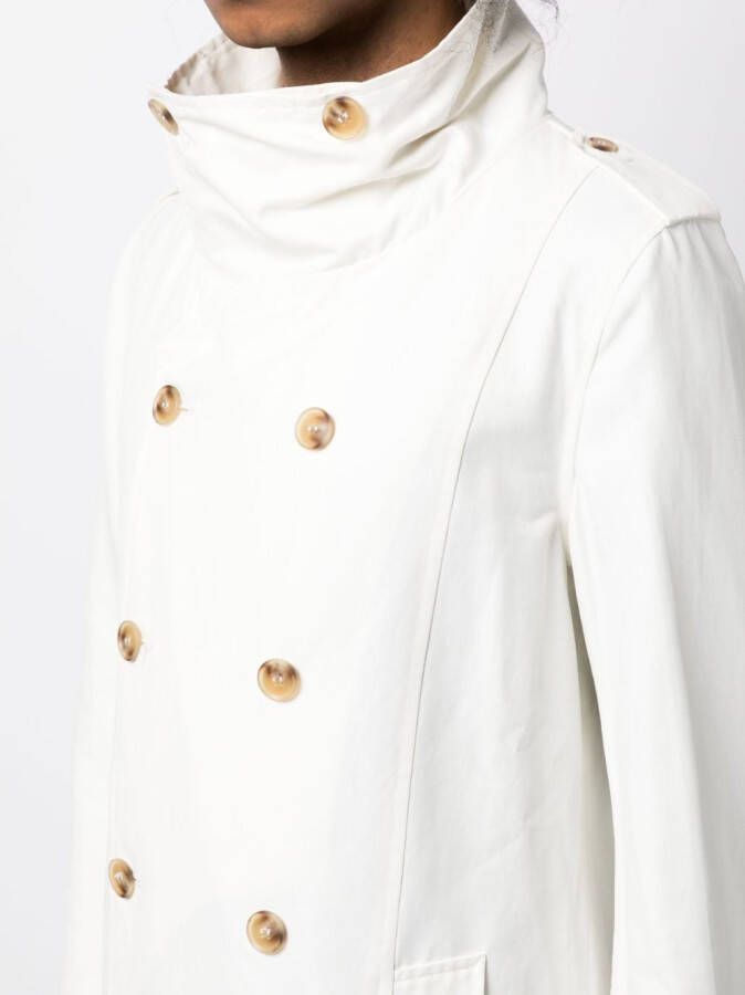 Private Stock Jack met opstaande kraag Wit