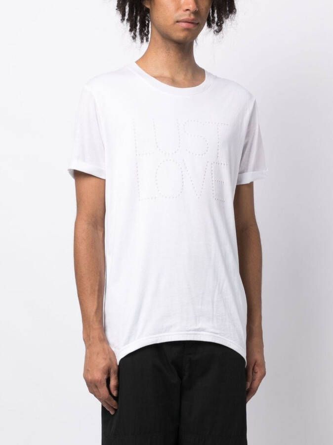 Private Stock Katoenen T-shirt Wit