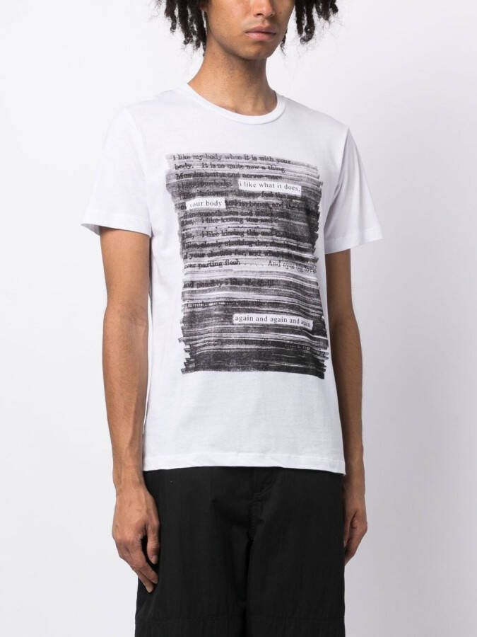 Private Stock Katoenen T-shirt Wit